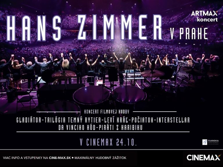 Hans Zimmer v Prahe (v kinách Cinemax už 24. 10. 2017) Hans Zimmer v Prahe (v kinách Cinemax už 24. 10. 2017)