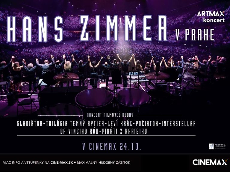 Hans Zimmer v Prahe  (v kinách Cinemax už 24. 10. 2017)