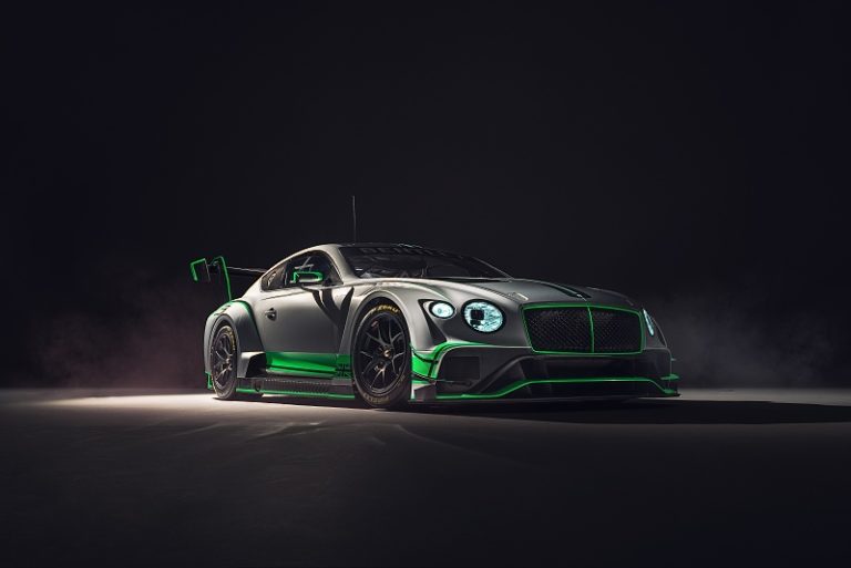 Bentley reveals new continental GT3 race car