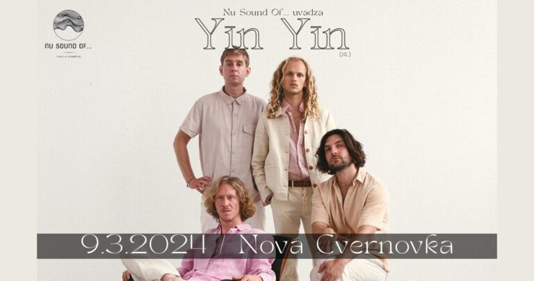Holandská kapela Yīn Yīn prvýkrát na Slovensku