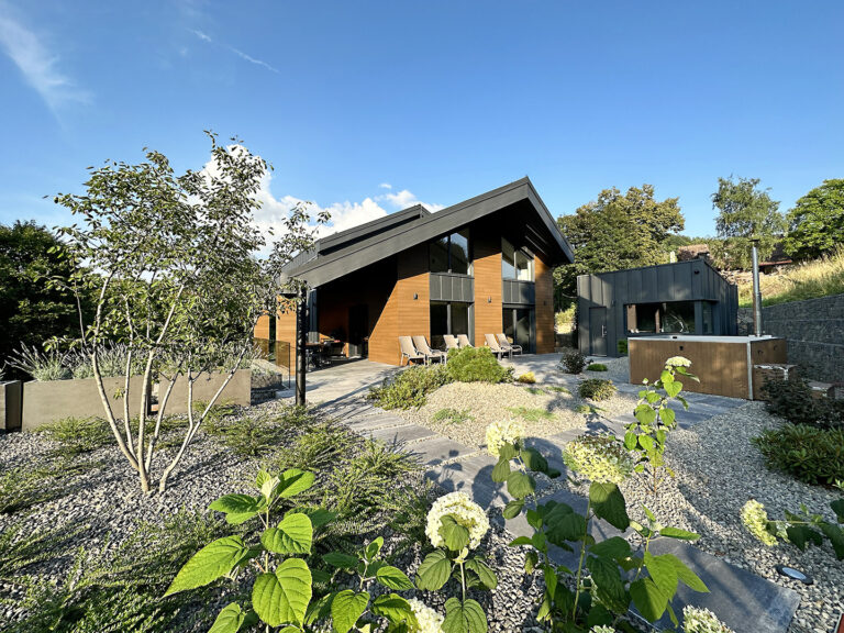 Hodruša Hámre: Nádherná moderná vila v škandinávskom štýle